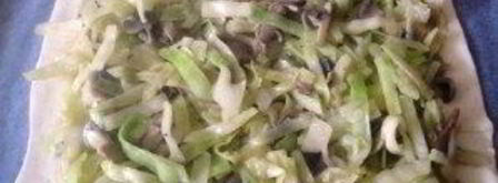 слоеный пирог с капустой. Шаг 5