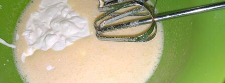 сметанный пирог с вишнями. Шаг 3