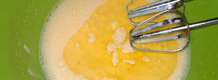 сметанный пирог с вишнями. Шаг 4