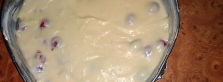 сметанный пирог с вишнями. Шаг 10