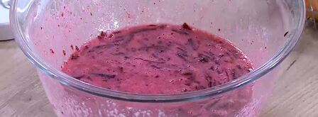 свекольный пирог с орехами. Шаг 5