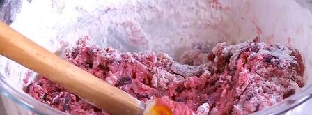 свекольный пирог с орехами. Шаг 6