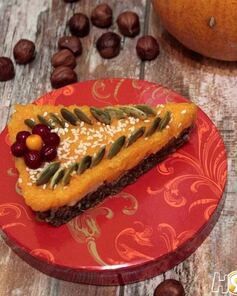 Тыквенный пирог без выпечки