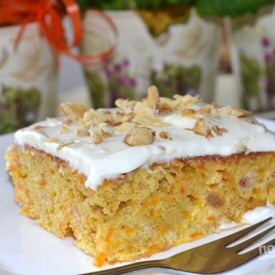 Рецепт тыквенный пирог с лимоном