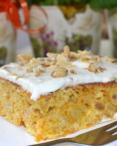 Тыквенный пирог с лимоном