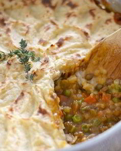 Вегетарианский Пастуший пирог