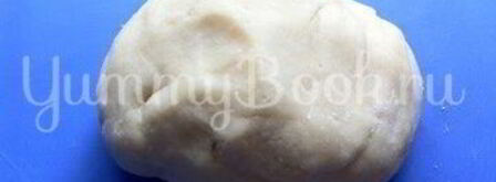 яблочный пирог с пудингом и марципаном. Шаг 3