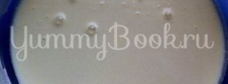 яблочный пирог с пудингом и марципаном. Шаг 5