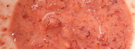 дрожжевые пирожки с творогом и клубникой. Шаг 4