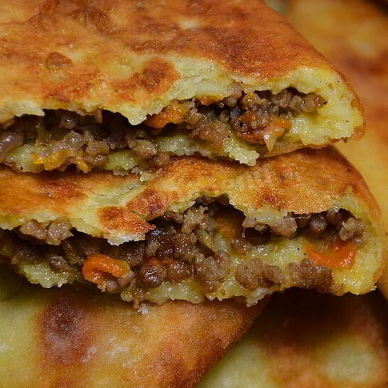 Рецепт картофельные пирожки с фаршем
