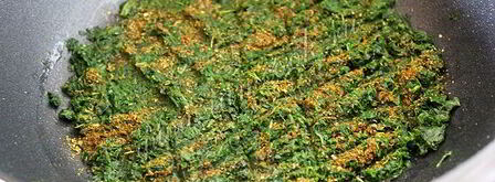 кутабы с зеленью. Шаг 4