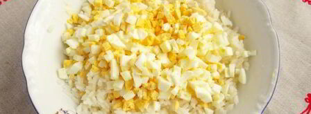 начинка для пирожков с рисом и яйцом. Шаг 7