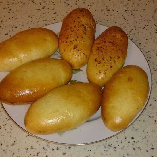 Рецепт пирожки дрожжевые на кефире