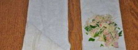 пирожки из лаваша. Шаг 3