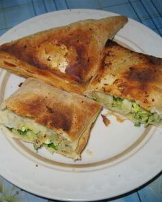 Пирожки из слоеного теста без дрожжей