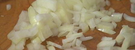 пирожки из теста фило с рисом и грибами. Шаг 3