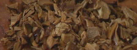 пирожки из теста фило с рисом и грибами. Шаг 5