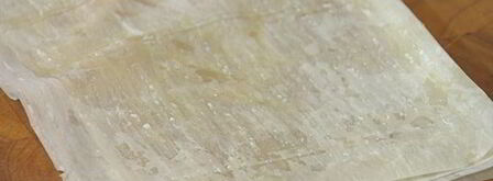 пирожки из теста фило с рисом и грибами. Шаг 9