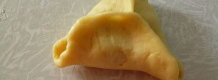 пирожки из творожного теста. Шаг 10