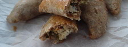 пирожки из заварного теста. Шаг 11