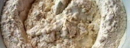 пирожки на кефире без яиц. Шаг 2