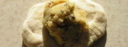 пирожки на кефире без яиц. Шаг 7