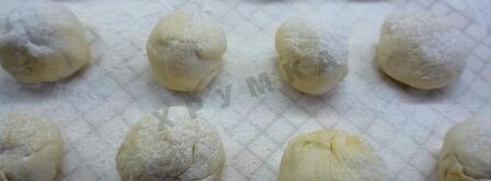 пирожки с фаршем в духовке румяные хрюшки. Шаг 6