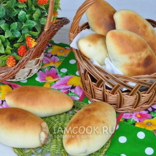 Рецепт пирожки с говяжьей печенью и капустой