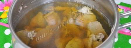 пирожки с говяжьей печенью и капустой. Шаг 6