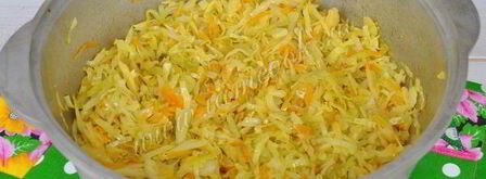 пирожки с говяжьей печенью и капустой. Шаг 11