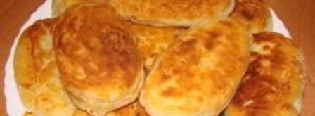 пирожки с капустой и яйцом жареные. Шаг 10