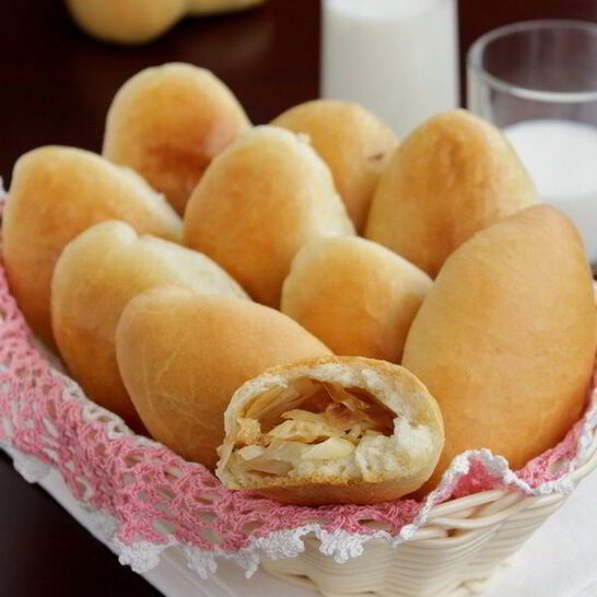 Рецепт пирожки с капустой постные