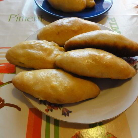 Рецепт пирожки с капустой, рисом и яйцом