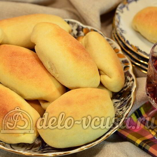 Рецепт пирожки с капустой