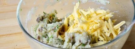 пирожки с картошкой и грибами. Шаг 8