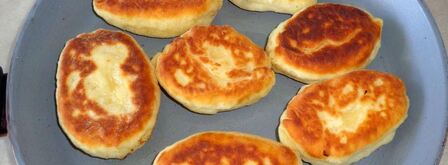 пирожки с картошкой на кефире жареные. Шаг 10