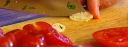 пирожки с козьим сыром, помидорами и базиликом. Шаг 6