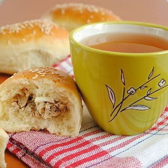 Рецепт пирожки с курицей и яйцом