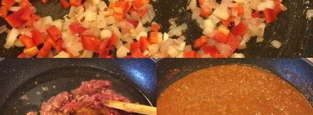 пирожки с мясом, булгуром и сулугуни. Шаг 3