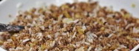 пирожки с мясом и рисом. Шаг 4