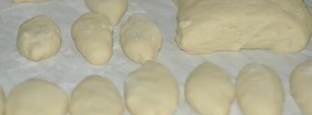 пирожки с ветчинной, сыром и зеленью. Шаг 2