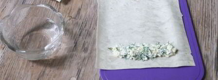 пирожки-сигары с творогом. Шаг 7