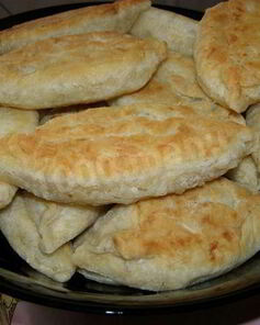 Постные пирожки с картошкой жареные