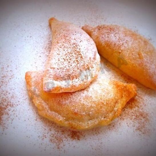 Рецепт творожные пирожки в духовке с яблоком и корицей