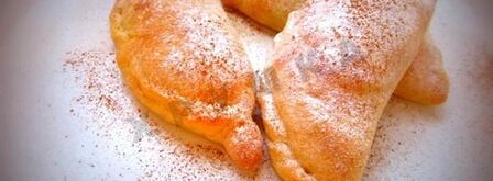 творожные пирожки в духовке с яблоком и корицей. Шаг 5