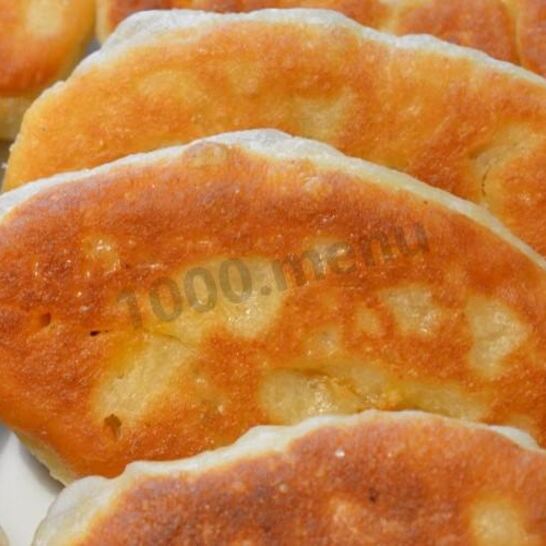 Рецепт воздушные пирожки на кефире с яйцом