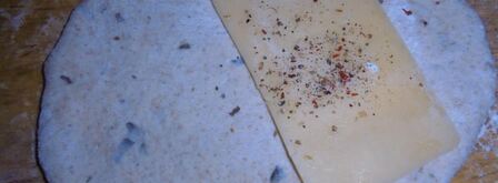 закусочные пирожки с сыром на тесте с морской капустой. Шаг 5