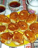 Жареные пирожки с абрикосами