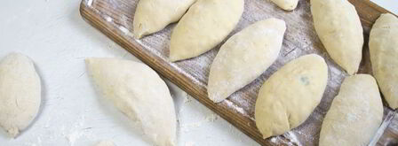 жареные пирожки с начинкой. Шаг 14