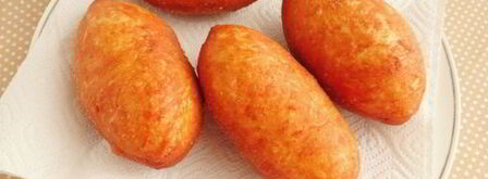 жареные пирожки с повидлом. Шаг 16